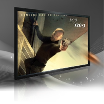 Projection screen 120 inch Shimeijia Golden Leaf Baoshili projector screen 16:9 picture frame screen