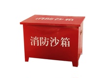 One cubic 1 cubic fire extinguishing special fire sandbox gas station special yellow sand box sandbox fire extinguishing box Chengdu