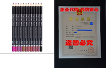 12pcs Fashion Colors Ultra Fine Lip Liner Set of 12 Profes