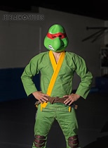 Mdoern Flow Brand COWABUNGA Mens Green Teenage Mutant Ninja Turtles Brazilian Jiu-jitsu Track Suit