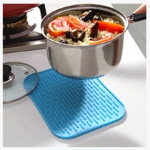 Creative home silicone coffee table non-slip mat anti-hot meal coaster pot mat thermal insulation mat bowl mat plate mat