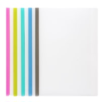 Office supplies Right-hand a4 Cramp Clamps 5536 Folder Transparent Information Clip Plastic Tie Bar Clips 5 Clothes