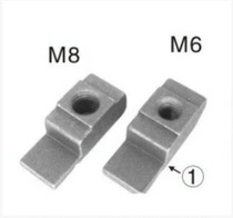 PA enclosure accessories AE box accessories Vito enclosure accessories square nuts M6 M8