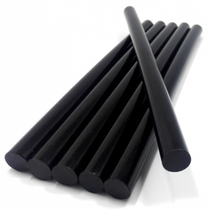 Black environmental protection glue stick hot melt glue stick glue gun special DIY small jewelry fixed high temperature resistant hot melt adhesive strip 7mm