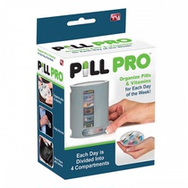 New TV product pill pro mini pill storage box convenient medicine storage box 7 days medicine box