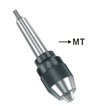 Taiwan 63070 Jingzhan integrated connecting handle drill chuck 0 3-13 Mohs vertebral shank Straight shank R8 shank
