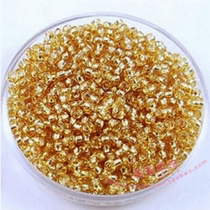 Japan MGB star brand rice beads silver Gold Series 1 5m 2MM ultra-fine millet beads DIY beads