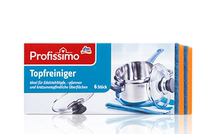 German Profissimo Double-sided sponge brush pot with a white cloth kitchen single loaded with goods