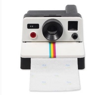 Cartoon camera roll tissue pump household tissue box small fresh tissue tube creative tissue pump