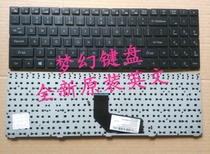 Shenzhou elegant K580P i7 A560P-i3 i5 i7D1D2D5 A560P-B94 QTH6 TWH keyboard