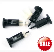 intel 775 fan radiator rubber nail rubber nail imported material rubber buckle 2 White 2 Black