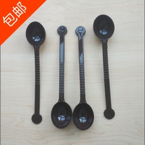 Milk tea coffee measuring spoon fruit powder spoon stirring rod milk powder pp plastic weighing spoon 10g standard long handle spoon