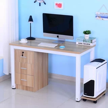 Computer desk desktop home desk steel wooden table simple fashion desk conference table table