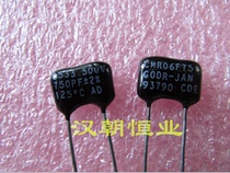 American silver mica capacitor CMR06F751GODR CDE 500V750PF 2% 125℃ultra-high temperature military regulation