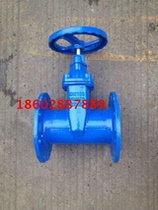 Z45X - 16 kg Dark Rod elastic sealing gate valve DN100 soft sealing gate valve Chengdu