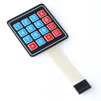 Mega Keys 4 * 4 Matrix Keyboard Single Chip External Expansion Keyboard Film Keyboard SUNLEPHANT Officer