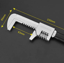 Universal live wrench small spanner wrench large opening sheet hand multifunctional board tool short handle plate hand