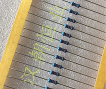 RN 1 4W 22 1K 1% Imported metal film resistance 4 yuan=20