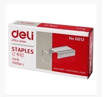 Able 0012 staples universal bookbinding needle 12 24 6 1000 boxes Uniform pin