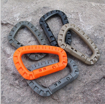 TC0096 ITW lightweight medium tactical bag outdoor mountaineering buckle plastic steel material tactical hook quick adhesive hook