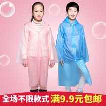 Students Kids Kids Camping Thick Disposable Raincoat Rain Clothes Outdoor Travel Travel Eco-friendly Rain Gear