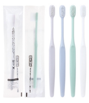Plain toothbrush ultra-fine soft hair toothbrush fine hair anti-bleeding tooth protection single support