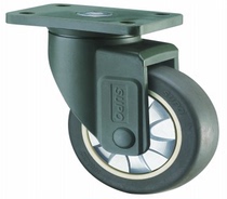 All-plastic bracket casters 3 inch 4 inch 5 inch instead of stainless steel universal wheel anti-alkali corrosion-resistant all plastic universal wheel