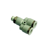 Yadker APX4-6-8-10-12-01 02 03 04 M5 Y-threaded tee quick connector