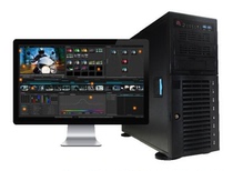 Professional industrial design workstation can be used for graphics image processing 3D synthesis simulation simulation 3D animation