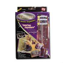 Bling Eez adhesive jewelry adhesive hook jewelry storage adhesive hook jewelry combination hook 9-piece set adhesive hook