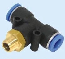 Aix quick plug connector APB positive tee 8-02