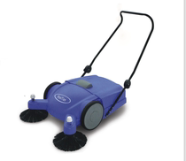Super clean and bright non-electric hand push bilateral brush sweeper factory workshop road warehouse district street sweeper