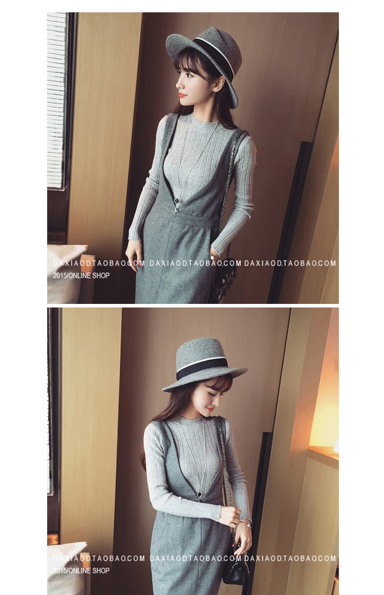 2018 mới mùa thu đông mới trùm đầu áo len bó sát nửa cổ cao áo len nữ tay dài Slim màu cổ áo rắn cổ áo sơ mi nữ ao khoac len
