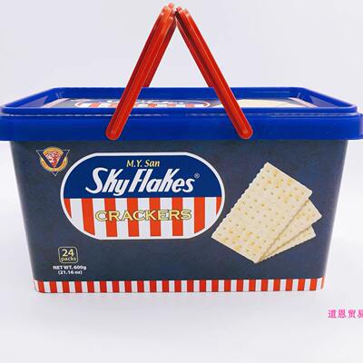 SkyFlakes Mengwei Mountain Air King Soda Crackers imported from the Philippines 600g/250g/100g