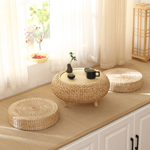 Vine-knitted kang a few minimalist floating window tables small tea table Bedroom balcony folk accommodation small round table light lavish tatami small table