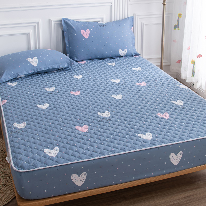 Clip Cotton Bed Gasawara Cotton Thickened single bed cover 1 2m Three sets Bedsheets All cotton 2021 New Four Seasons General