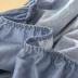 Tấm trải giường đơn đặt bộ đồ giường bằng cotton 1.2 cotton 1.5 1.5m trải giường Simmons che bụi bảo vệ ga chun bọc giường spa Trang bị Covers