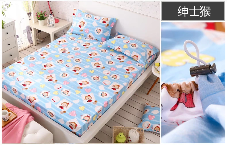 Được trang bị bông một mảnh bông 1.5 / 1.8m nệm bìa bedspread Simmons bảo vệ giường che dấu giường bìa mùa hè - Trang bị Covers