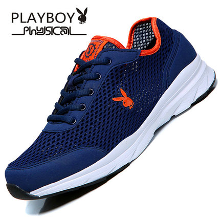 花花公子男鞋网鞋透气运动鞋男士休闲板鞋网面鞋韩版夏季跑步鞋子