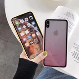 Apple, совместимый чехол для телефона, силиконовая ультратонкая защитная сумка, градиент, защита при падении, iphone, 7plus, 8plus, популярно в интернете, 6plus