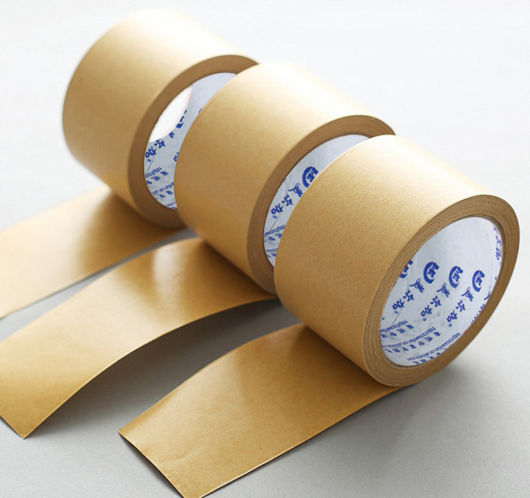 Nước mạnh miễn phí Water Water Water Paper Cao su Băng thông 1 ~ 5cm dài 50m Hộp keo cao Hộp giấy Bao bì Giấy băng keo giấy loại nhỏ