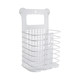 Foldable laundry basket plastic punch-free clothes storage basket wall hanging household dirty clothes basket laundry basket