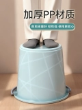 Пластиковое портативное большое прочное ведро для домашнего использования для школьников для стирки, увеличенная толщина