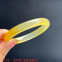 Ruihuang Cui Natural Jade Fine Jewelry Yunnan Huanglong Jade Imperial Concubine Bracelet 57 Circle Jade Bracelet Bracelet Certificate