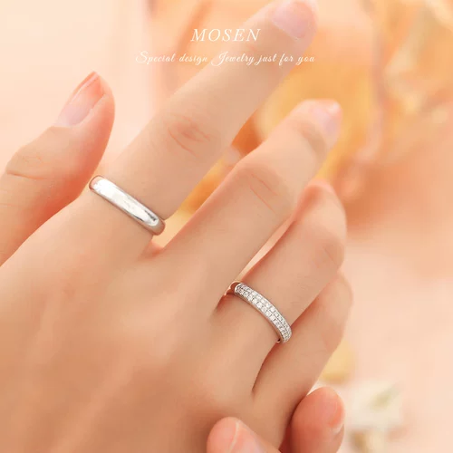 末森 Ювелирное украшение, инкрустация камня, кольцо подходит для мужчин и женщин для влюбленных, золото 750 пробы, легкий роскошный стиль, делается под заказ