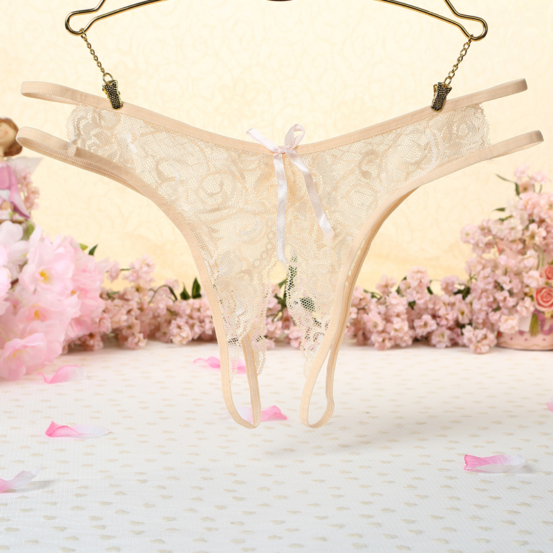 Mở cám dỗ quần lót nữ trong suốt lông trưởng thành miễn phí quần t eo thấp kích thước lớn Nhật Bản nóng thong quần lót