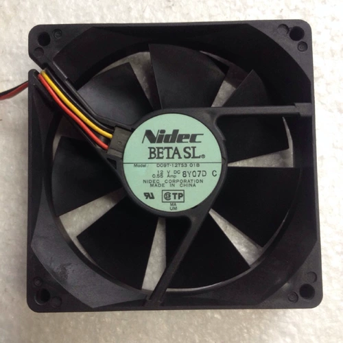 NIDEC 9025 9CM D09T-12TS3 01B 12V 0,55A Double Rolling Case S Тихий вентилятор