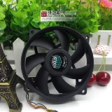 台达 9025 Круглый рамный вентилятор. Подшипник 0,60A Поддержка PWM4-PIN Регулирование скорости AFB0912VH