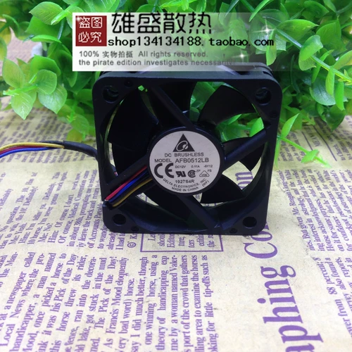 [正品台达 AFB0512LB 5015 12V 0.11A 5CM/厘米 PWM控速 静音风扇]