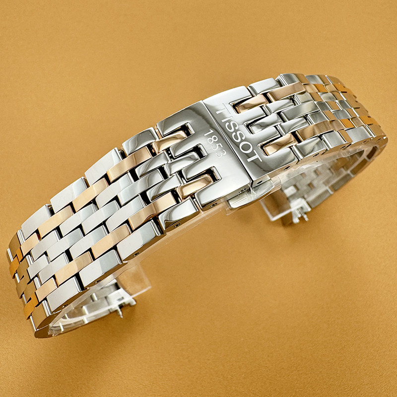 Tissot 1853 Le Locle T41 Original Genuine Watch Strap T006408A 407B Steel Strap Original Factory Steel Watch Chain for Men